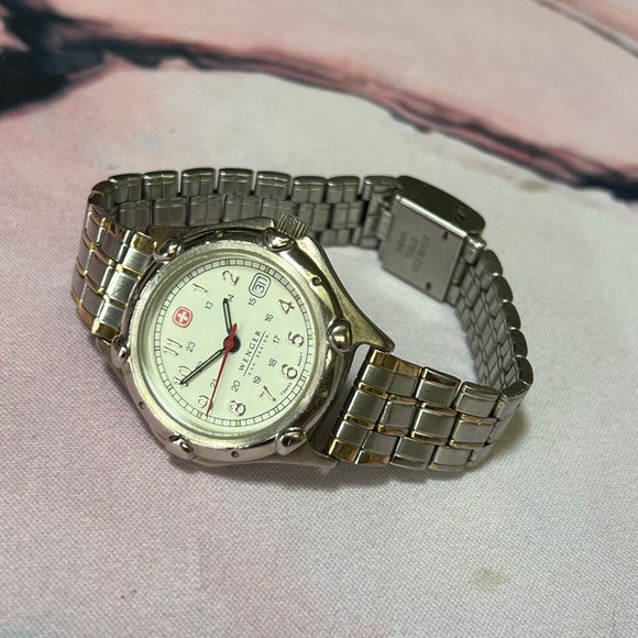 Women’s Wenger Two-Tone Silver and Gold Watch - Picture 2 of 5